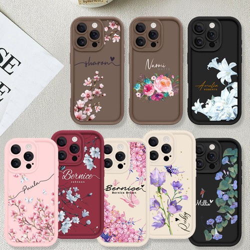 Flower design tpu phone - phone, case