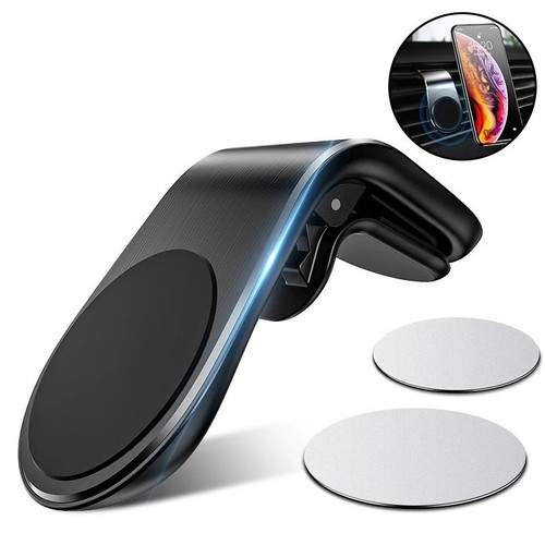 Magnetic car phone - car, holder