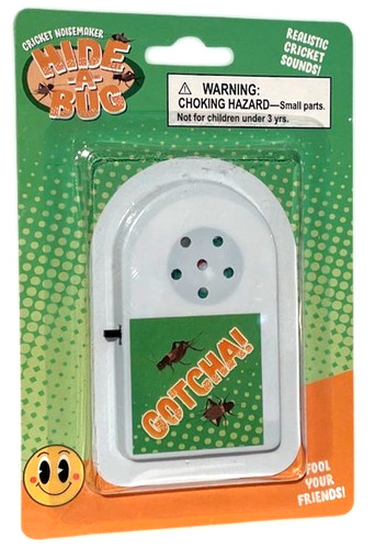 Funny cricket noise maker - cricket,