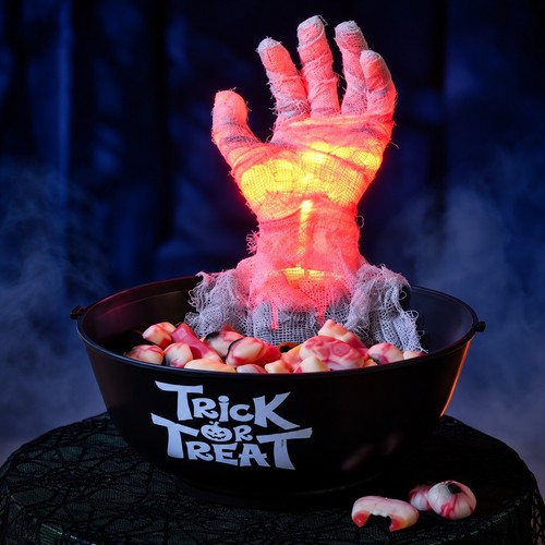 Animated halloween candy bowl - animated,