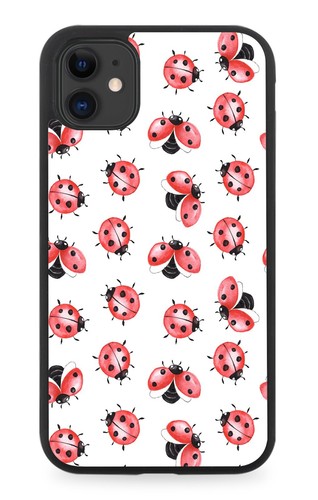 Ladybird rubber phone case - ladybird,
